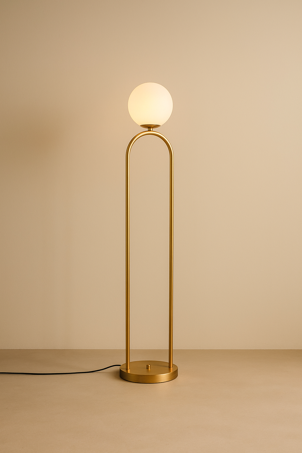 Lámpara de Pie BAKE - Dorado