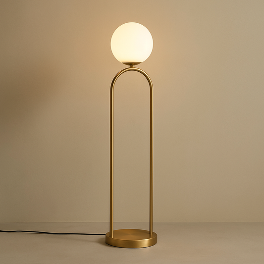 Lámpara de Pie BAKE - Dorado