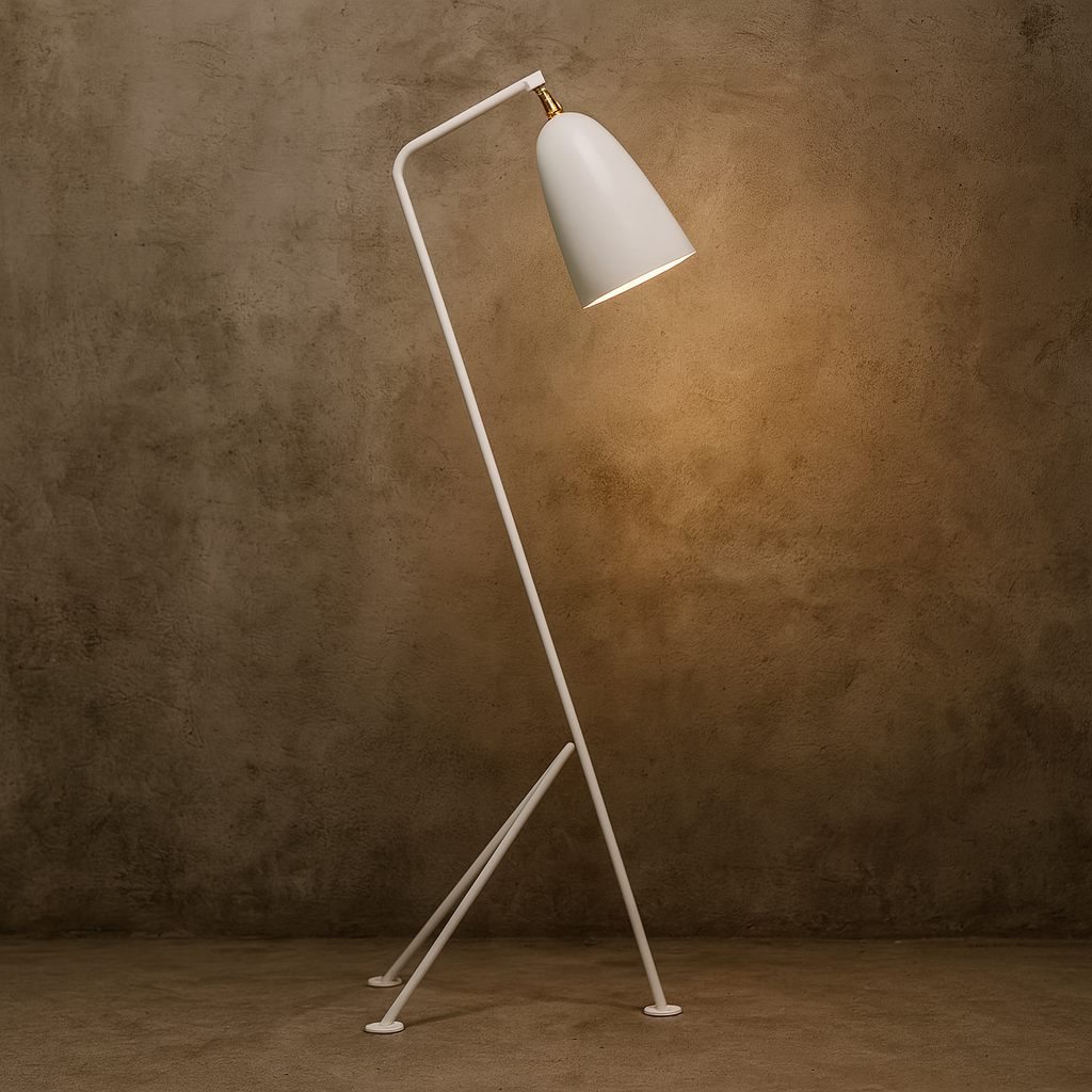 Artefacto Decorativo de Pie Dalia Blanco