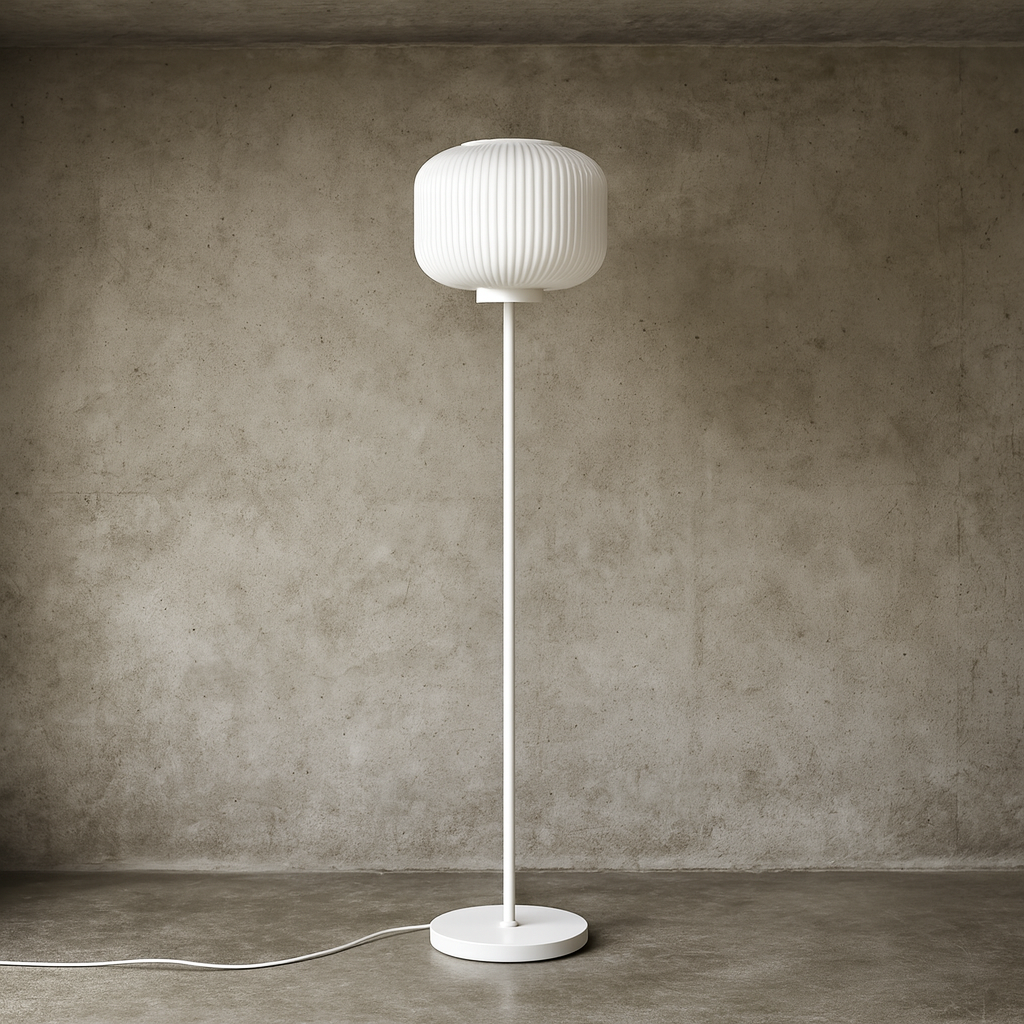 ARTEFACTO DECORATIVO DE PIE PIRCE - BLANCO