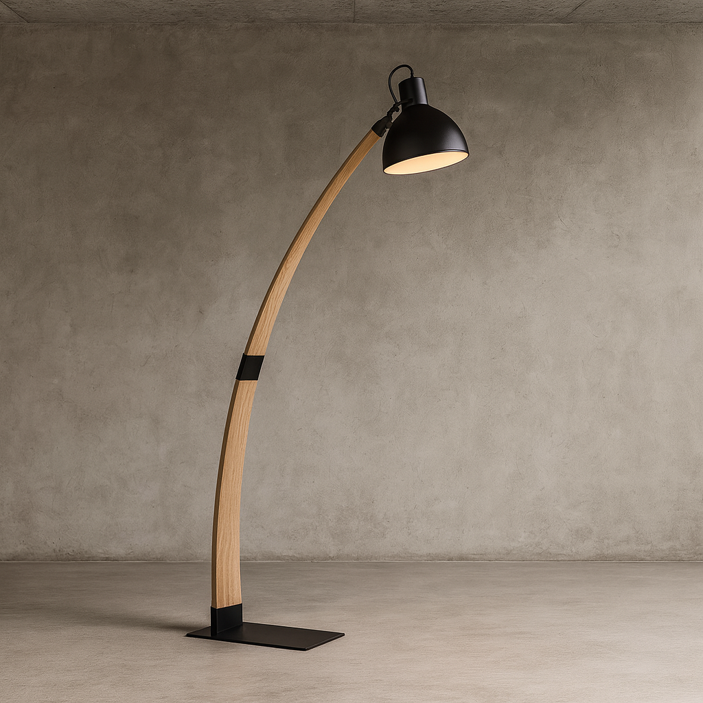 ARTEFACTO DECORATIVO DE PIE BARÉIN - NEGRO