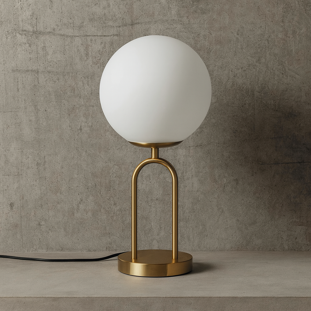 Lámpara de Mesa BAKE – Dorado