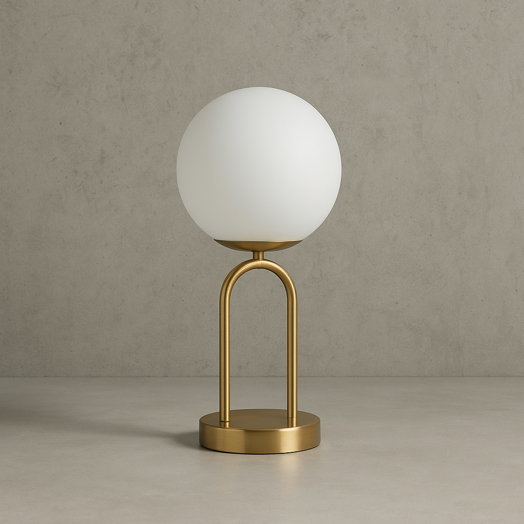 Lámpara de Mesa BAKE – Dorado