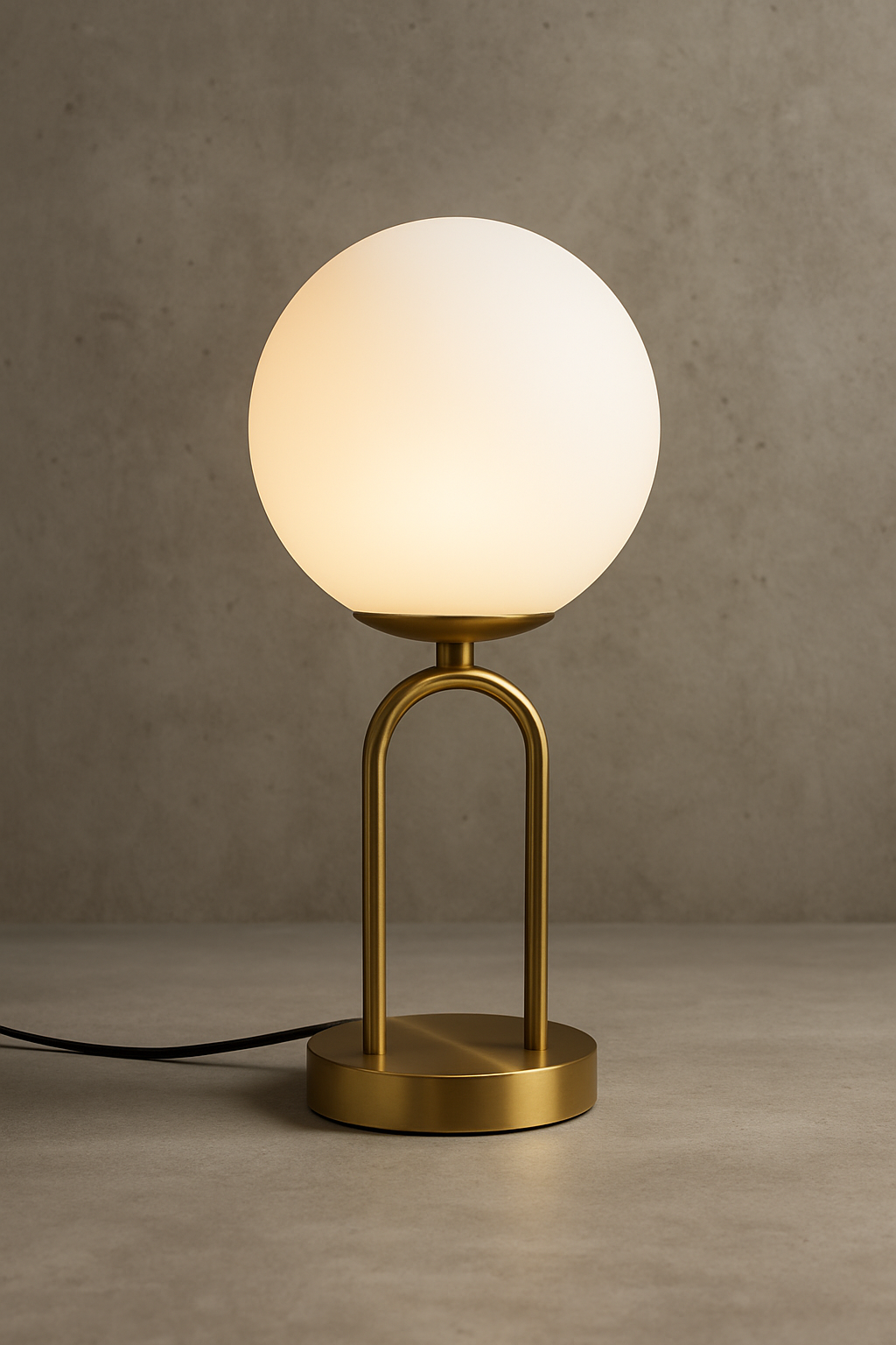 Lámpara de Mesa BAKE – Dorado