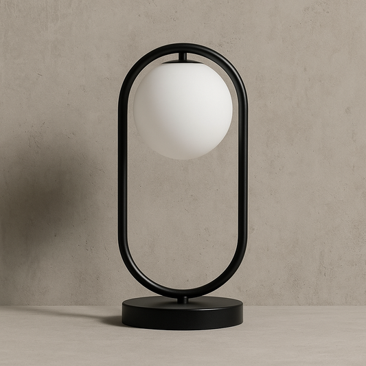 Lámpara de Mesa ROMINA – Negro