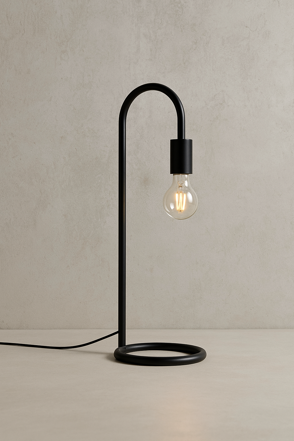 Lámpara de Mesa NUR – Negro