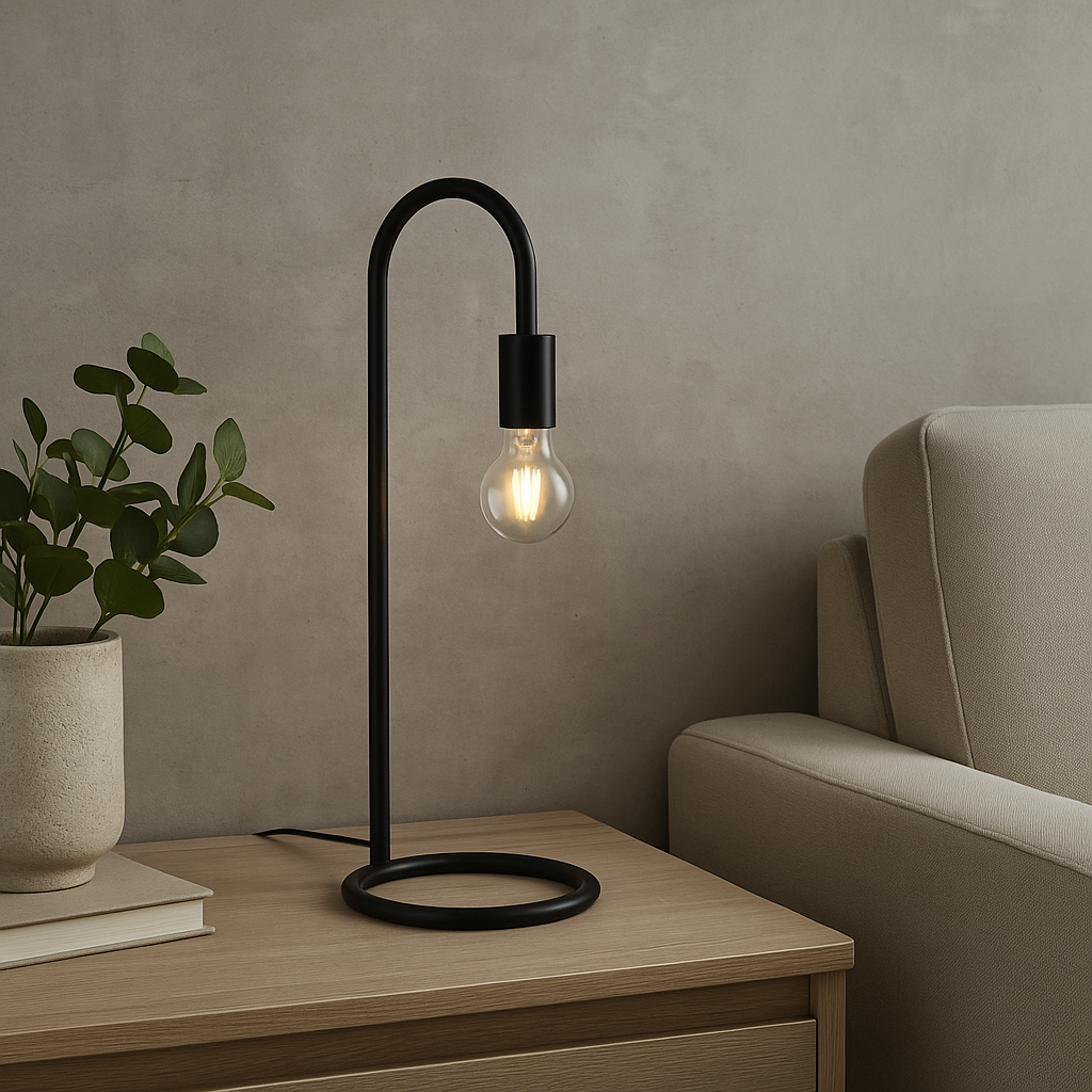 Lámpara de Mesa NUR – Negro