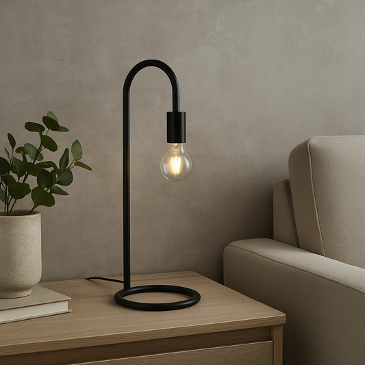 Lámpara de Mesa NUR – Negro