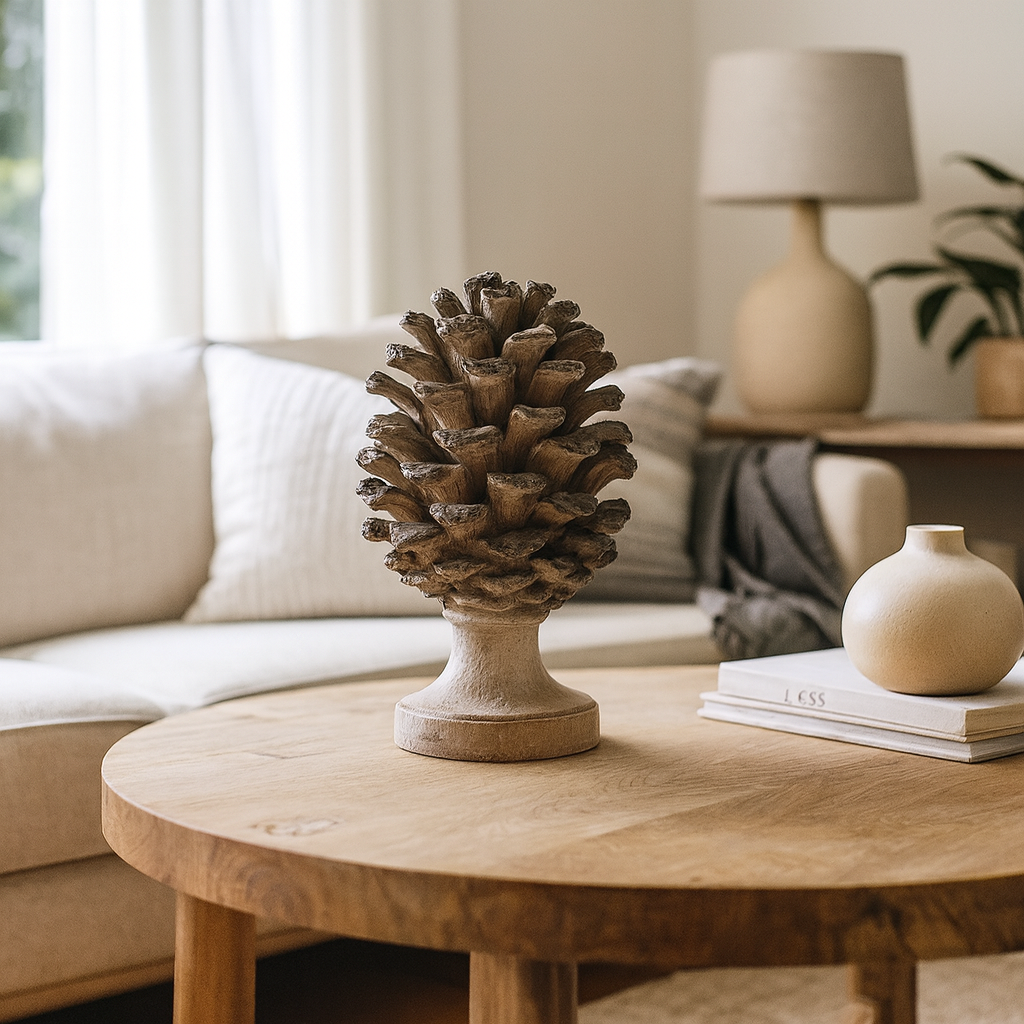 CENTRO DE MESA FORMA PIÑA