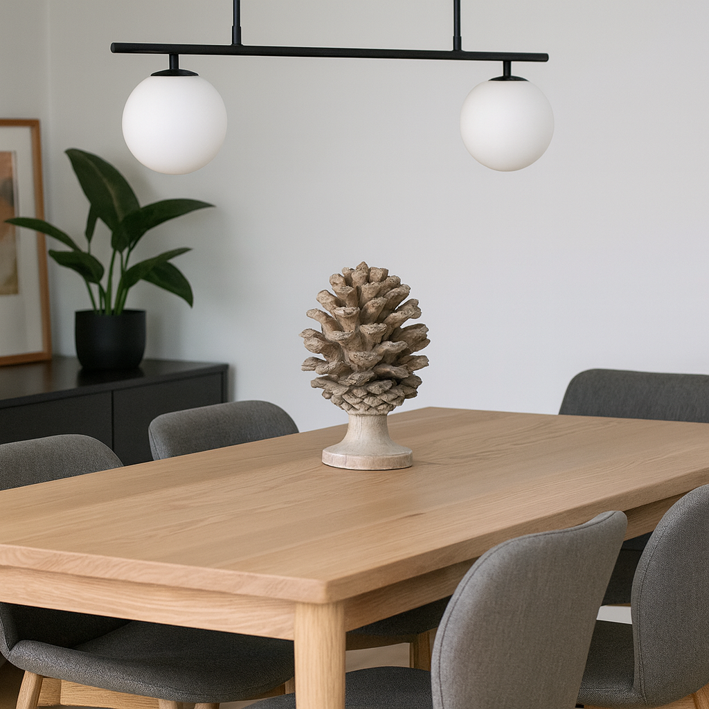 CENTRO DE MESA FORMA PIÑA