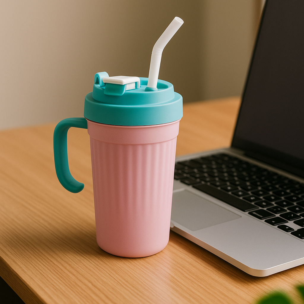 VASO METALICO C/SORBITO 860ML LH-4076