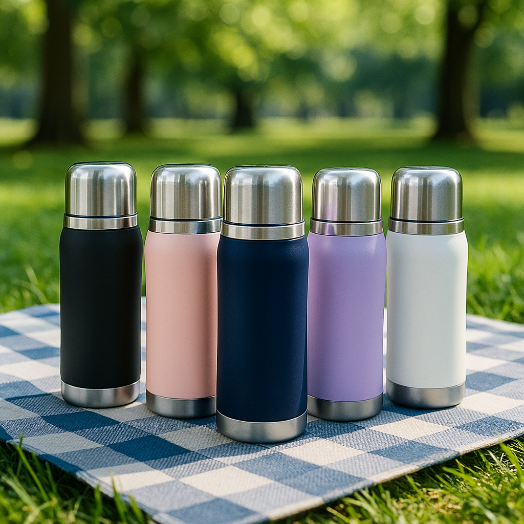 TERMO METALICO DE ACERO 1400ML VERDE LH-4086