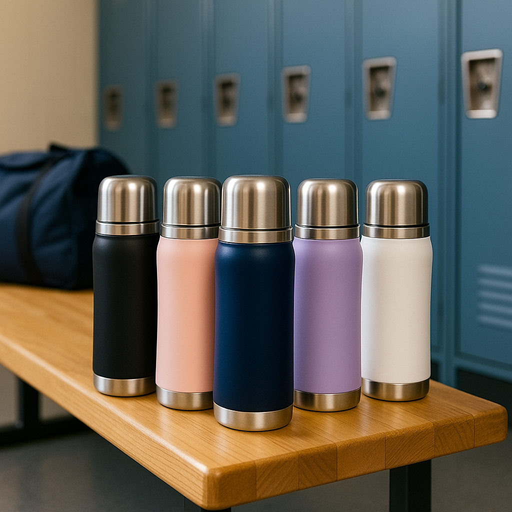 TERMO METALICO DE ACERO 1400ML VERDE LH-4086