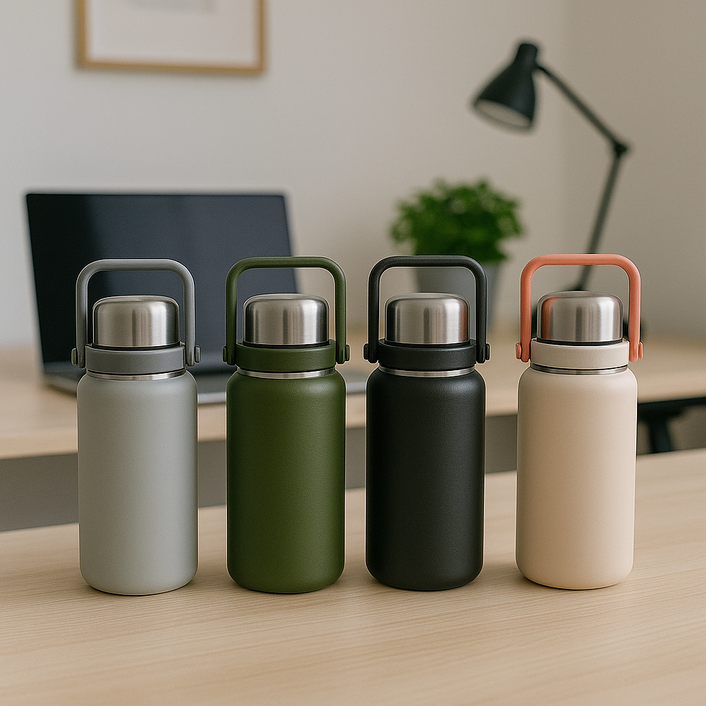 TERMO METALICO 1 LITRO COLORES SURTIDO LH-4075