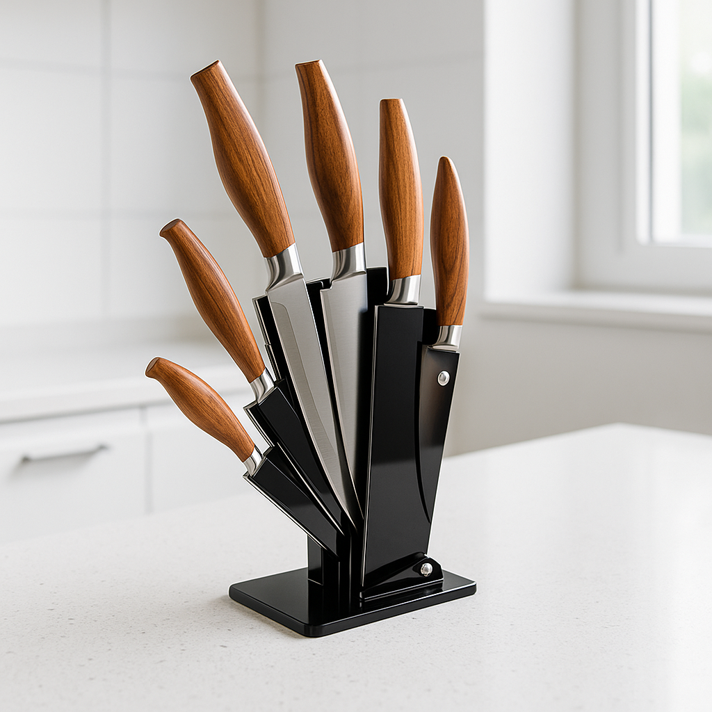 SET DE CUCHILLOS 7PZ PARA COCINA LH-2592