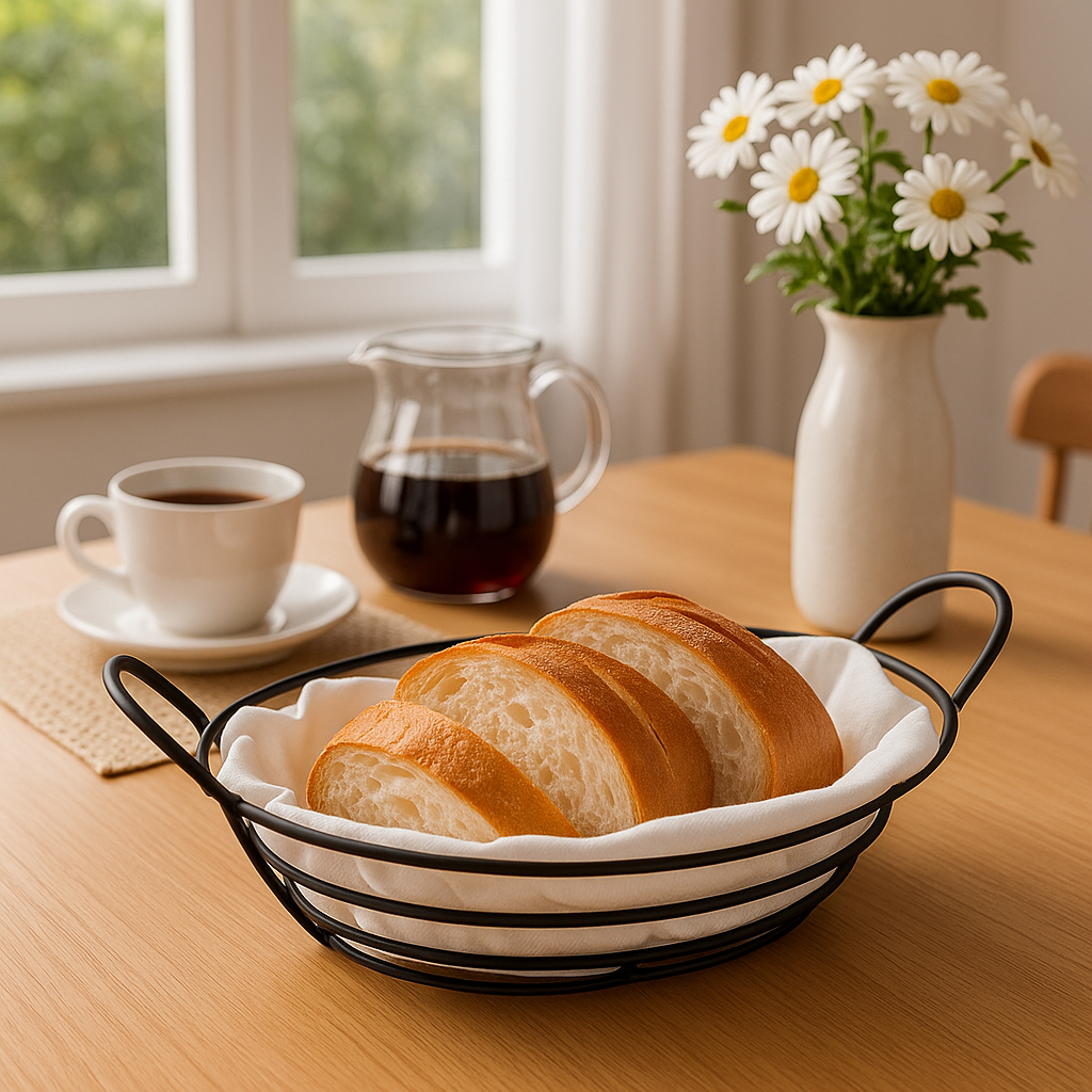 PANERA REDONDA 25CM X7CM METALICA LH-3675