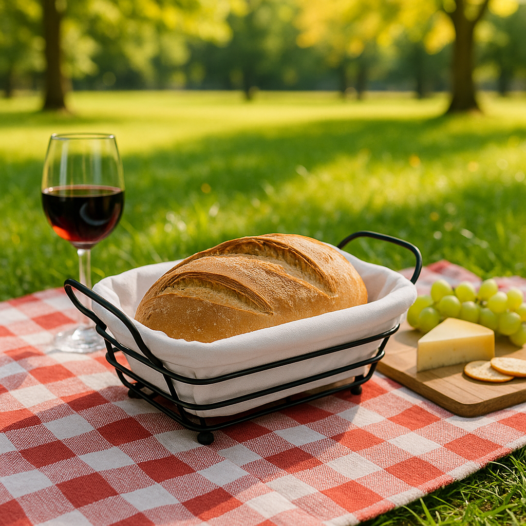 PANERA OVALADA 20 X27 X 7CM METALICA LH-3674