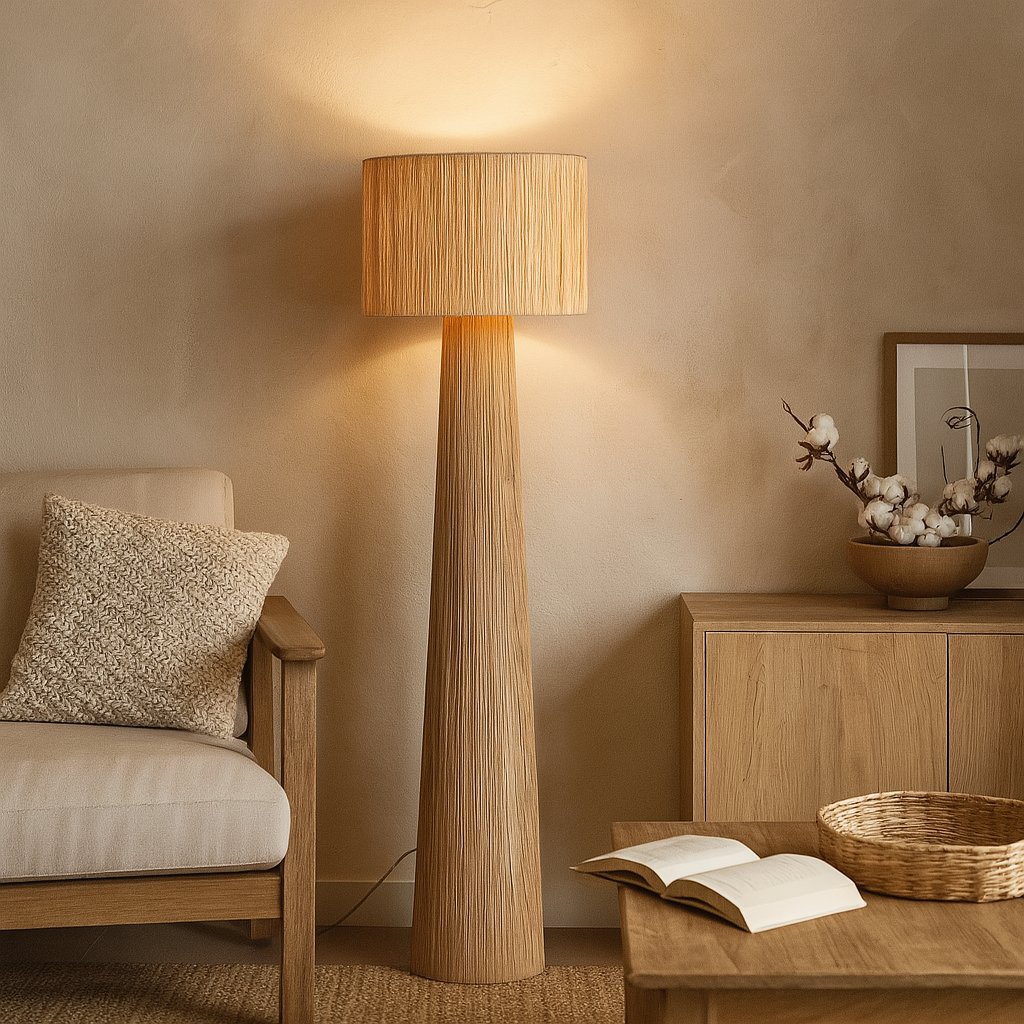 Lámpara Decorativa de pie Bukano - Wood