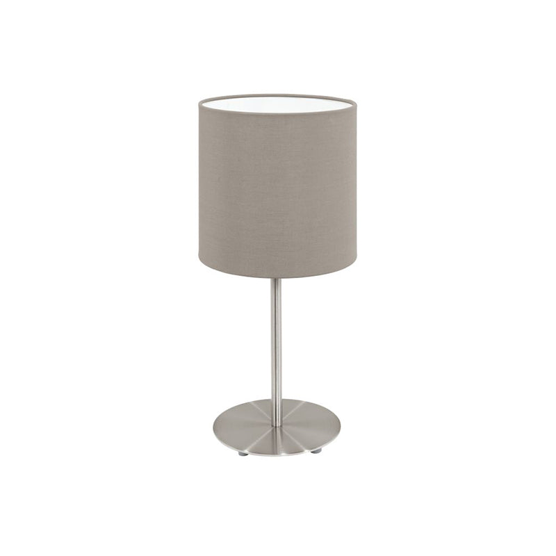 1 PORTATIL DE MESA GRIS 1XE14 Ø14CM PASTERI 95726 EGLO