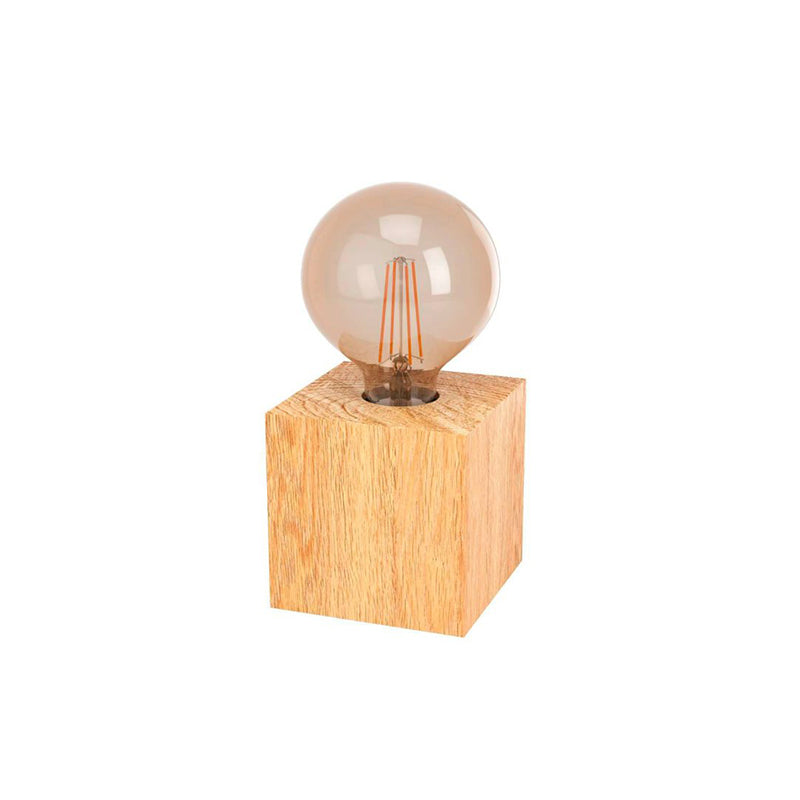 1 PORTATIL MESA BASE MADERA 1XE27 95X95X95MM PRESTWICEGLO