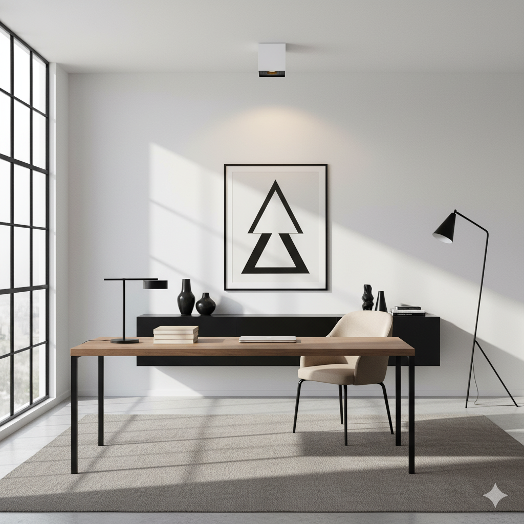 ARTEFACTO LUX BARI DOWNLIGHT CUADRADO - BLANCO