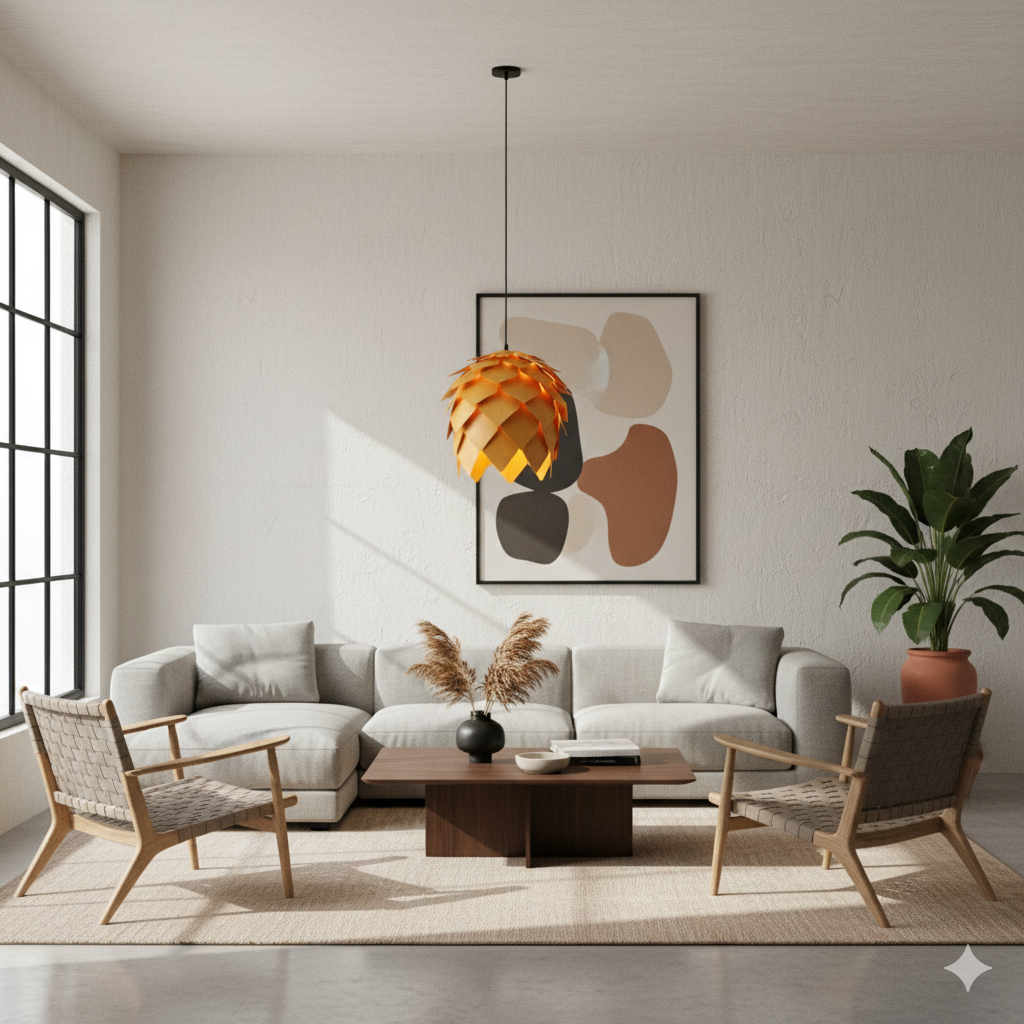 COLGANTE DE MADERA FIJI SERIES II