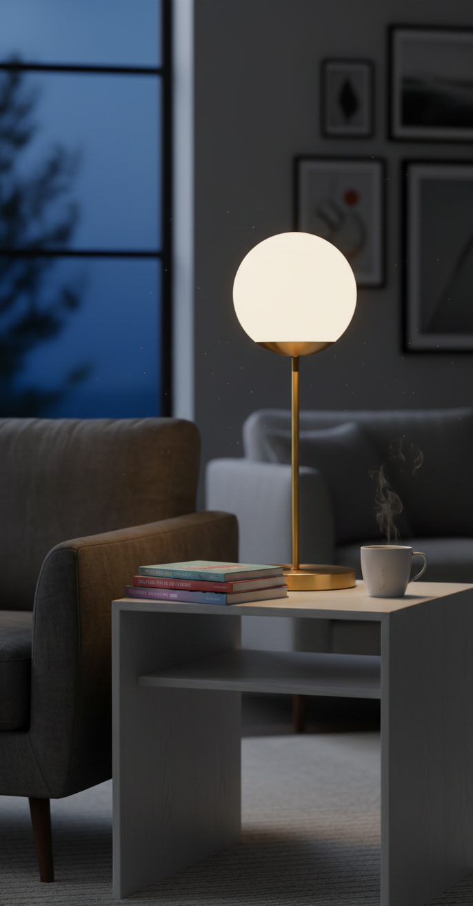 ARTEFACTO DECORATIVO DE MESA MIAMI - GOLD