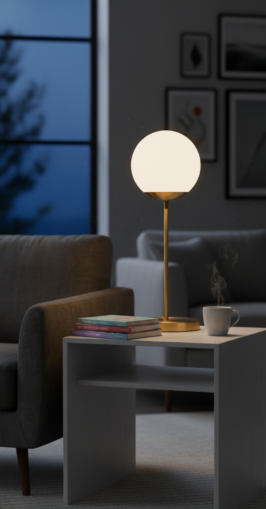 ARTEFACTO DECORATIVO DE MESA MIAMI - GOLD