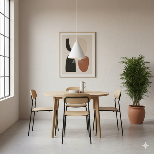 ARTEFACTO COLGANTE DECORATIVO BUCAREST BIG - BLANCO