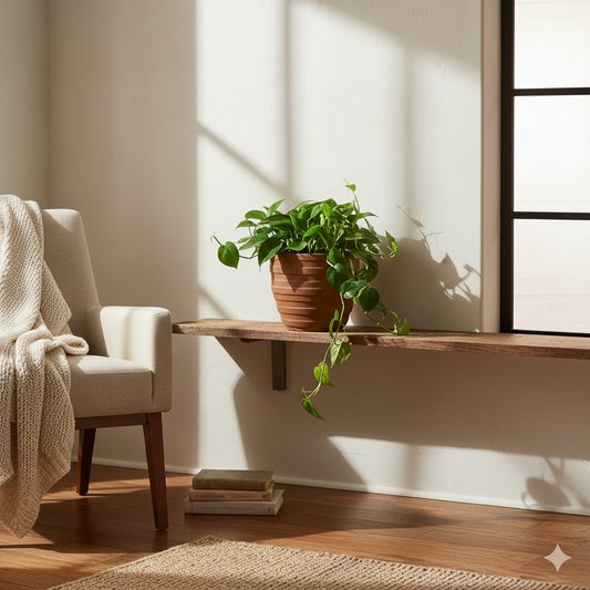 MACETA "INCA" Ø53 X 45CM. TERRACOTA