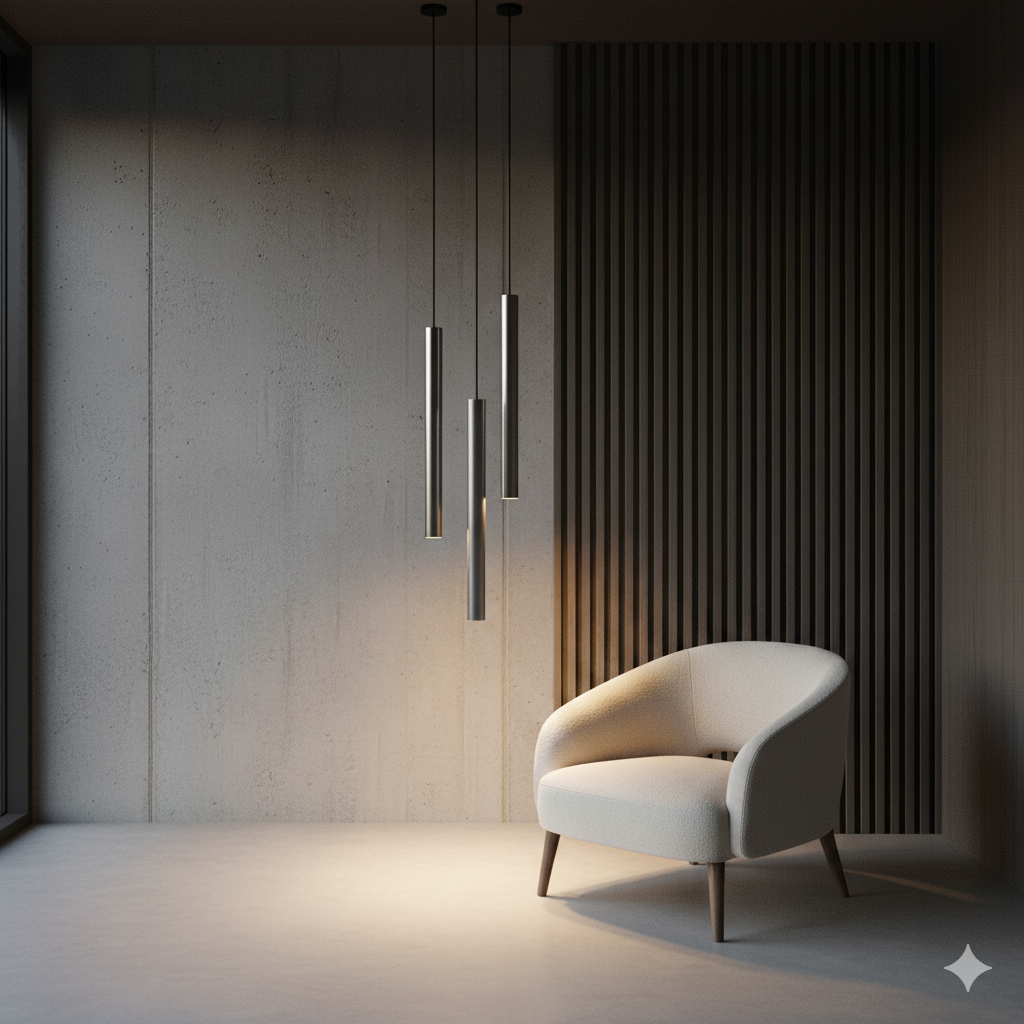 Colgante Decorativo Hollywood Long - Aluminio: Diseño Minimalista, Máximo Impacto