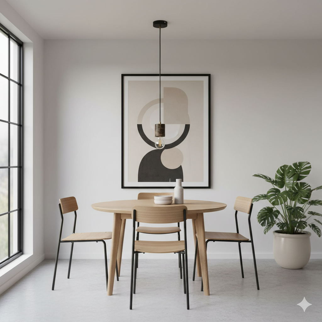 Artefacto colgante decorativo Lope en marrón