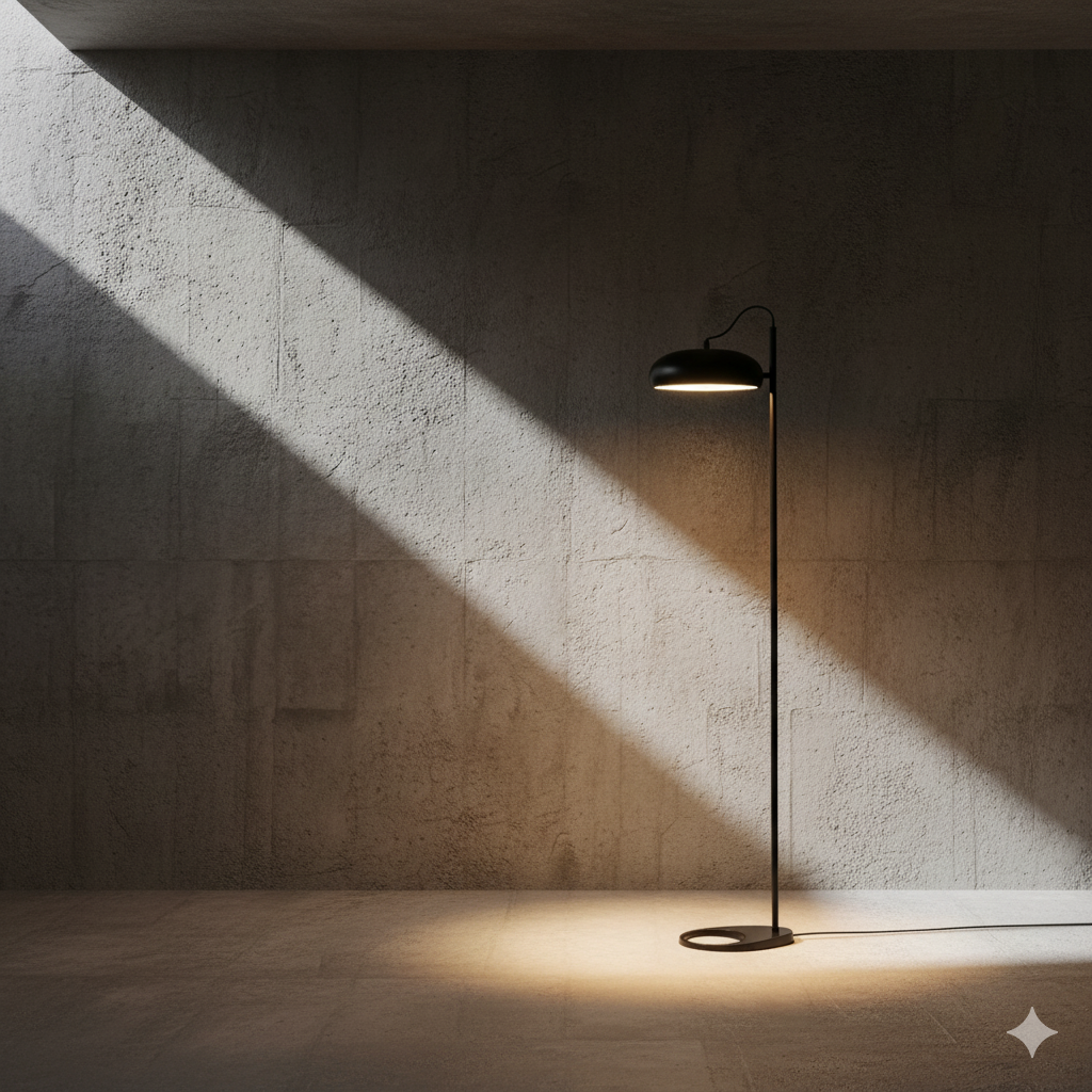 ARTEFACTO DECORATIVO DE PIE PAULINE - NEGRO