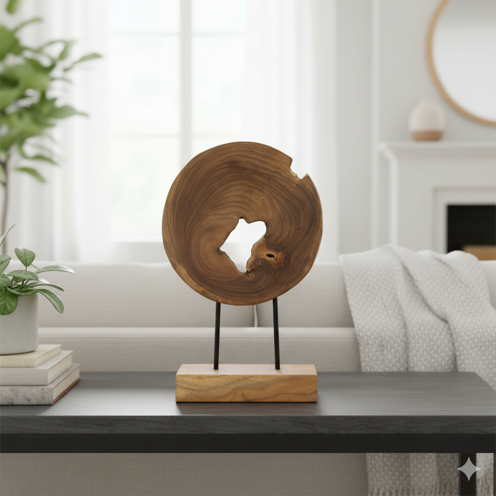 Centro de Mesa Alto | Arte Orgánico para tu Hogar