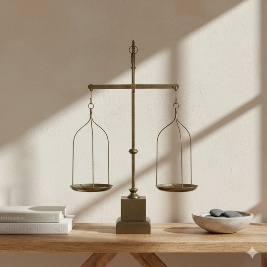 Balanza Decorativa Vintage