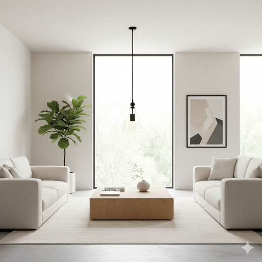 Luminaria Techo VINTAGE GLASS