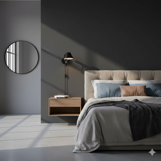 ARTEFACTO DECORATIVO DE PARED NANO CHARLOTTE - NEGRA