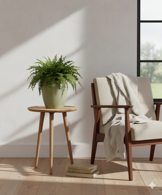 MACETA "EGIPCIO" Ø31 X 29CM. VERDE