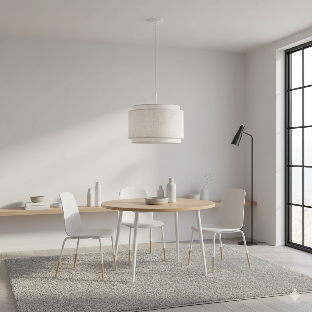 ARTEFACTO COLGANTE DECORATIVO BLITZ - BLANCO