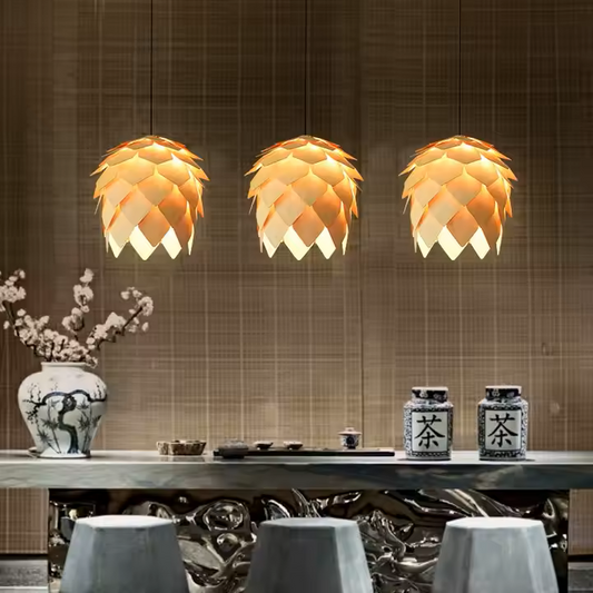 Colgante Lámpara Madera