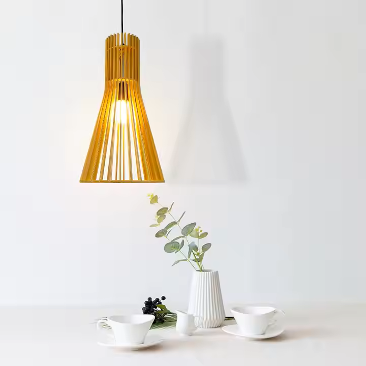 Colgante Madera "Varillas" 25cm