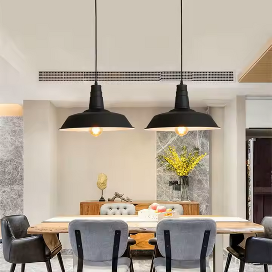 Colgante Campana Metal Negro