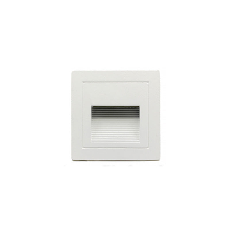 1 APLIQUE PARED CUAD BCO 3W 3000K IP65 85-265V 180LM 90°9IXEC