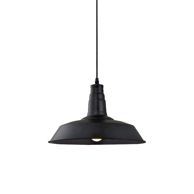 1 COLGANTE CAMPANA METAL NEGRO E27 Ø360MM H230MM YDYADI