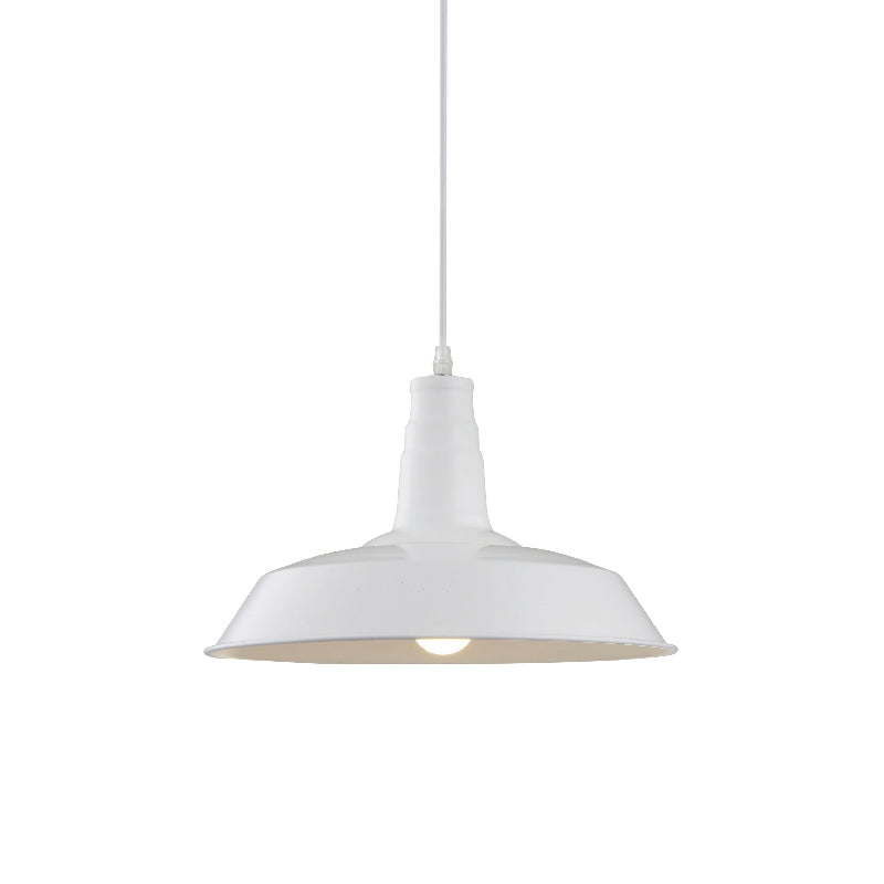 1 COLGANTE CAMPANA METAL BCO E27 Ø360MM H230MM YD-DTYADI