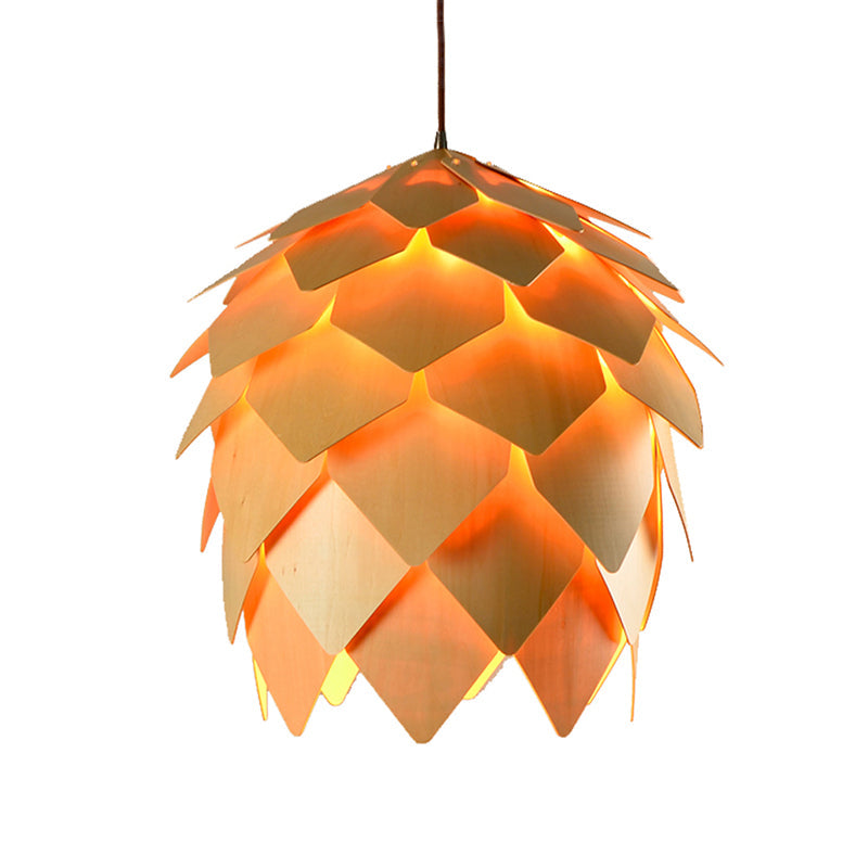 1 COLGANTE MADERA E27 Ø600MM ALTURA700MM YD-DT1546L YADI