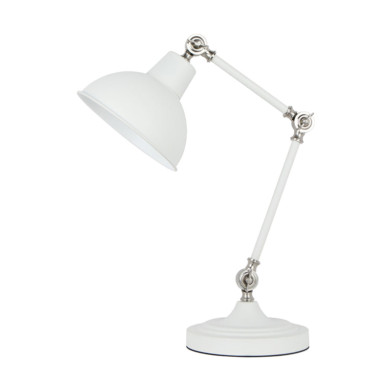 1 PORTATIL DE MESA ARTICULADA METAL BLANCO E27 WT21071YADI