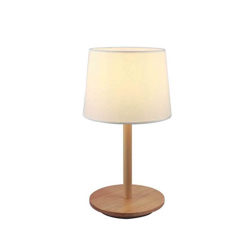 1 PORTATIL MESA MADERA PANT TEXTIL E27 Ø250X450MM CT22YADI