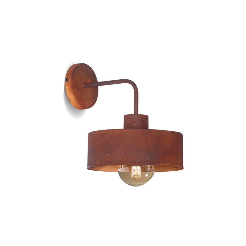 APLIQUE PARED BARRAL L 1XE27 PANT METAL OXIDO