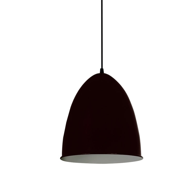 COLGANTE CAMPANA ALUMINIO NEGRO 1XE27